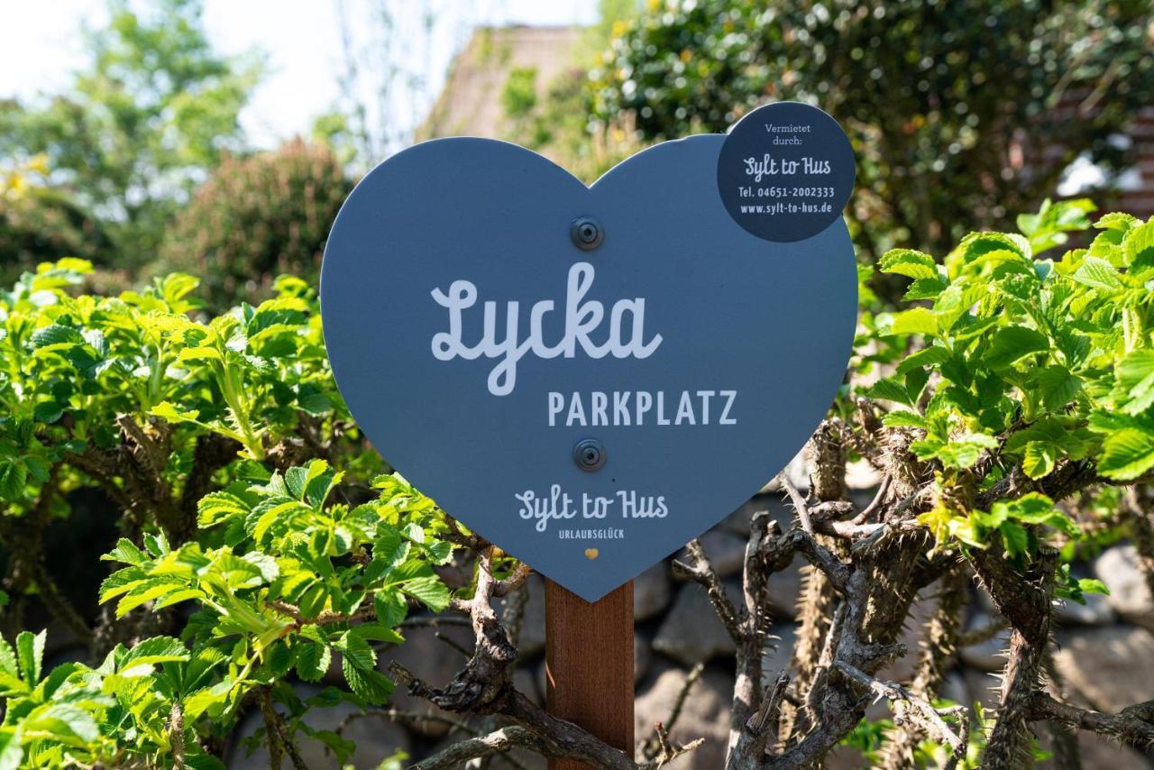 Appartement Lycka Keitum Dış mekan fotoğraf
